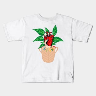 Masetero special green leaves. Kids T-Shirt